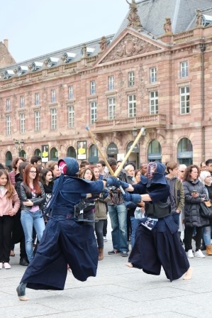 Démonstration de kendo