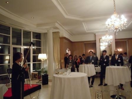 Reception en l'honneur de citoyens japonais