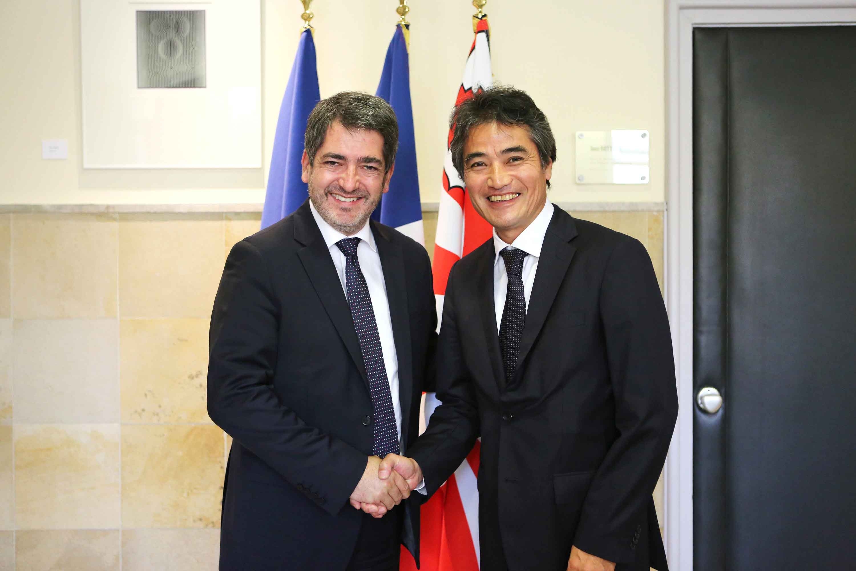 Visite de Courtoisie au Maire de Mulhouse Jean Rottner