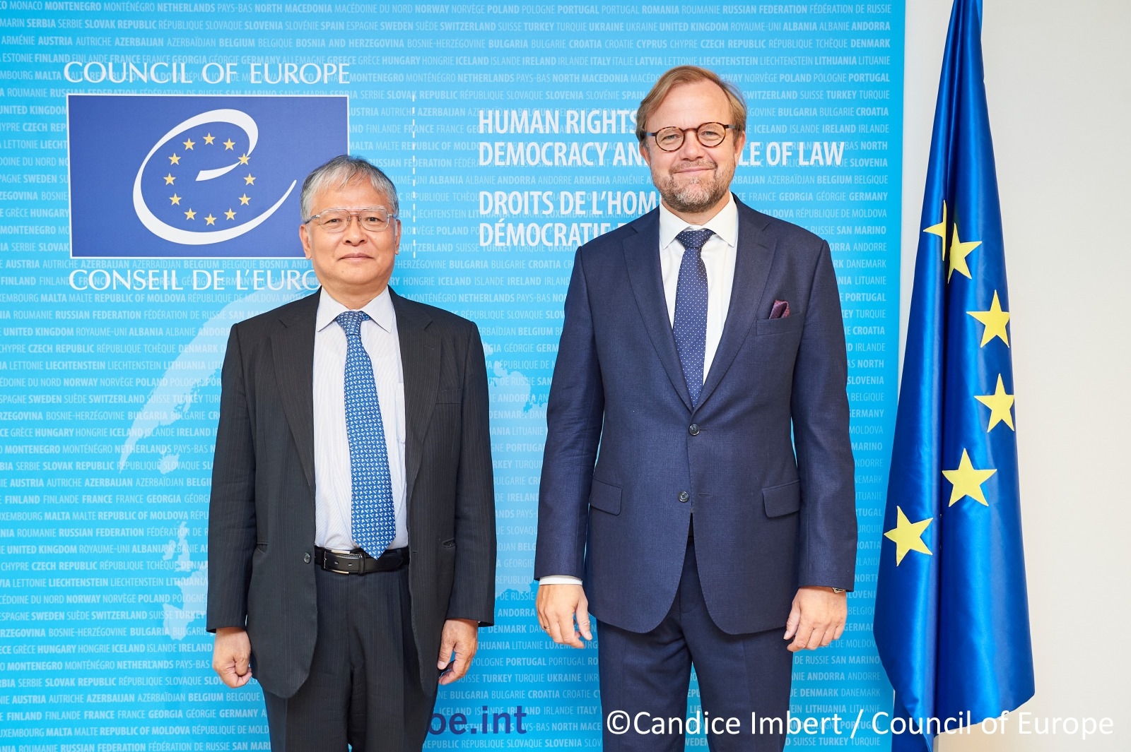 Contribution financière au Conseil de l'Europe